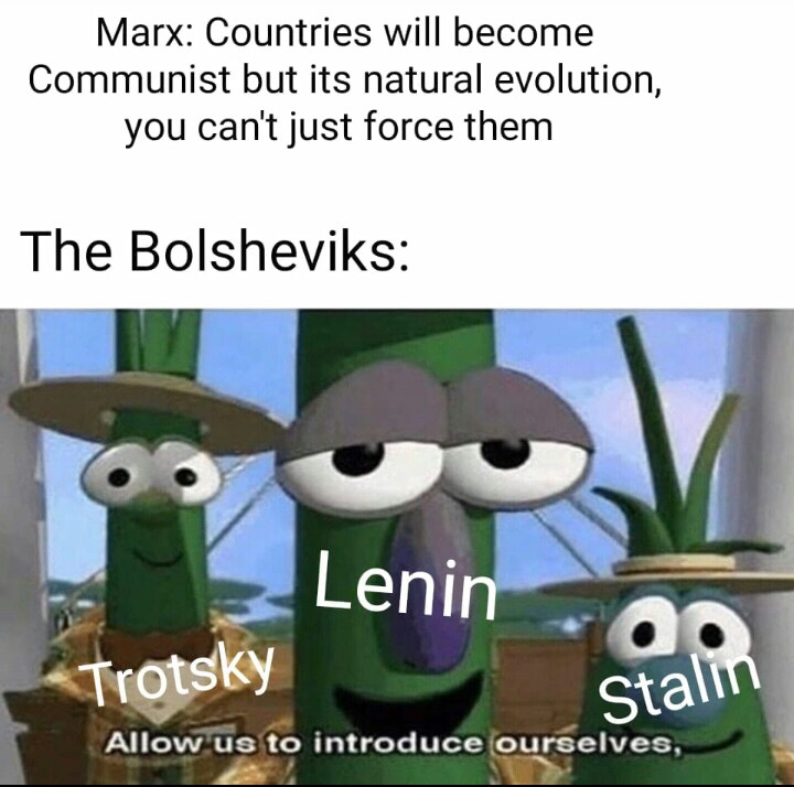 Marx vs Russian communists